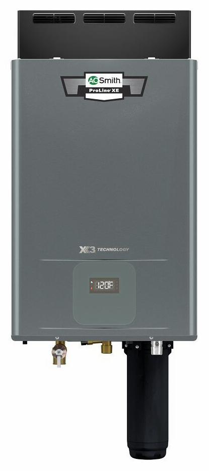 AO Smith 199,000 BTU Tankless Water Heater with X3 Scale Prevention Technology ATM-199X3